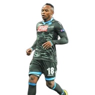 Zuniga #18 SSC Napoli Away 2013/2014 Player Issue LS Official Merchandise Resmi Jersey Original Auth