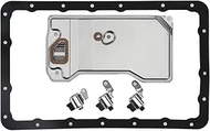 A-Premium AW4 A340 TCC Lock Up Shift Transmission Solenoid Service Filter Kit Compatible with Jeep C