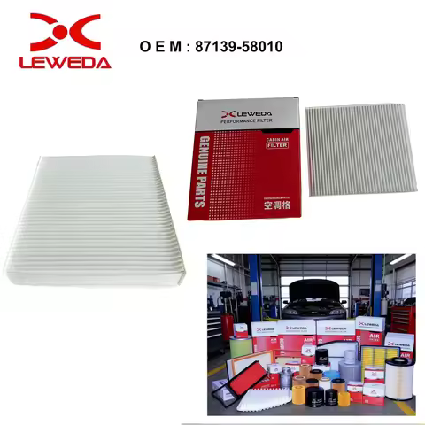LEWEDA OEM 87139-58010 Cabin Air Filter For Toyota Lexus Premium Charcoal Replacement 87139-0E040 87