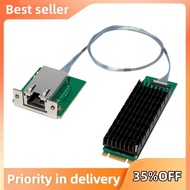 T1 Control Grade M. 2 B+ M Single-Port 10GbE Network Card RJ45 Ethernet Adapter AQC107S Server Netwo