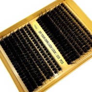 320Ps DIY 5D Fluffy Lash Clusters 60D 80D 100D Thick Eyelash Clusters D/DD Curl Wispy Individual Las