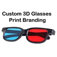 Bespoke Glasses Customize Polarized Glasses Custom 3D Glasses Printing Logo Cinema 3D Printed Glasse