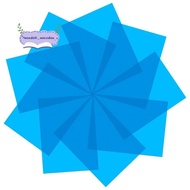 9 Piece Gel Light Filter Lighting Gel Filter for Film,Video,Photo,Stage (Blue)