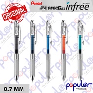 Ballpoint Pen Pentel Energel Infree 0.7 MM BL77TL Pen/