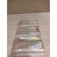 OPP plastic size 6x10