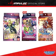 Digimon TCG Starter Deck [JAPAN] - ST22 Amethyst Mandala, ST23 Digimon Beatbreak, ST24 Digimon Saver