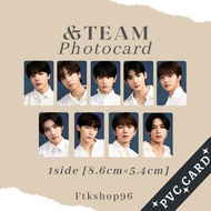 [READYSTOCK] Kpop &TEAM Id Profile Hd photocard photo (PVC CARD) album passport first howling iland 