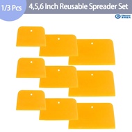 4 5 6 Inch Body Filler Spreaders Automotive Body Fillers Reusable for Applying Fillers and Paint