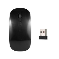 2.4G Wireless Mouse Portable Ultra-thin Mute Mouse 4 Keys Wireless Optical Mouse 1600DPI for Desktop Computer Laptop