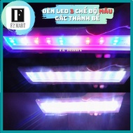 3-Color Mode Led Light for Fish Tank and Aquarium Walls 30cm, 40cm, 50cm