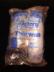 Thinwall cup 100ml 150 ml sauce cup puding saos sambal victory