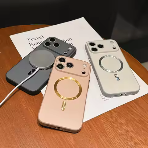 Skin Feel Camera Magnetic Phone Case For Xiaomi Redmi Note 10 11 12 13 14 15 Pro Plus 4G 5G 14S 11S 