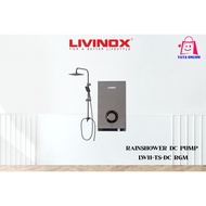 LIVINOX GUN METAL NON PUMP LWH-TS-E-GM & DC PUMP WATER HEATER -LWH-TS-DC GM/RGM / R/SHOWER LS400-RGM