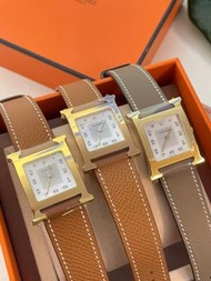 Hermes Heure H watch, Small model, 25 mm 手表⌚️12點鑽石💎貝殼面 現貨 好折扣🔥