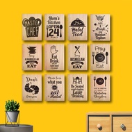 Kitchen decor wall display kitchen room decoration omages