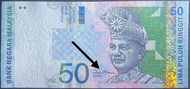 Collectibles For Malaysia 11TH Series ZETI AZIZ Rm50 ZB Replacement Prefix ‼️100% UNC NEW‼️