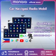 MonQiQi Gps Navigasi Mobil Layar Ips 9 "2Gb Ram 32gb Rom Android 11 Head Unit 2.5d