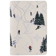 Like New Louis Vuitton Organizer de Poche Monogram M14882 Bron Card Case Wallet White LV 0079 [Used]