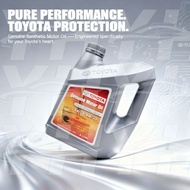 【TOYOTA 5W30】TOYOTA SN/CF 5W30 SEMI SYNTHETIC ENGINE OIL GENUINE MOTOR OIL