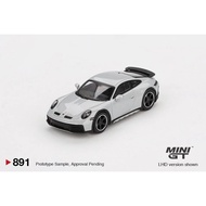 Mini GT 1:64 Porsche 911 Dakar Ice Gray Metallic 891