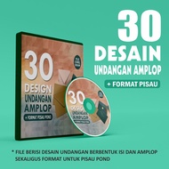 DESIGN UNDANGAN AMPLOP + FORMAT PISAU - FILE CDR EDITABLE