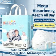 Xiiliibaby Baby Diaper Pants Mega Size Range 9kg-35kg+ Breathable Cotton Comfort