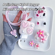 Xiaomi & Redmi & 33w & 45w Charger Cable Protector Adapter Protector Charger Head Protector Charger 