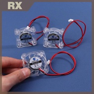 1 Piece Hydraulic Bearing Brushless 3D Printer Cooling Fan 4010 5/12/24V Transparent Cooling Fan For