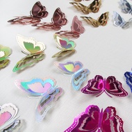 3D Butterfly Party Decoration Accessories - 12 PCS