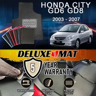 Deluxe Mat Honda City GD6 GD8 2003 2004 2005 2006 2007 Car Carpet Car Mat Car Floor Mat Karpet Keret