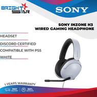 SONY INZONE H3H7H9 WIRED GAMING HEADPHONE / DISCORD CERTIFIED / COMPATIBLE WITH PS5 / WHITE / 1Y /