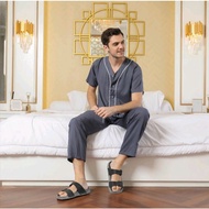 JULG04 Adult men's pajamas grey men's sleepwear grey men's pajamas grey men's pajamas