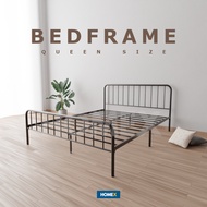 HOMEX Katil Murah Queen Size Besi Metal Bed Frame Queen Size Bed Water Repellent Muji Style Ikea Modern 床架