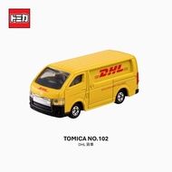 [TOMICA NO.102 DHL Truck] Small Shop Big Sale Tomei Car DHL DHL Delivery Car Delivery Car