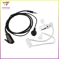 Surveillance Security Spiral Acoustic Air Tube Earpiece for Mobile Phones