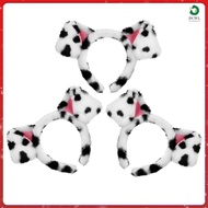 Hair Jewelry Halloween Costumes Dalmatian Ears Headband Spotted Dog Cosplay  wanlidac