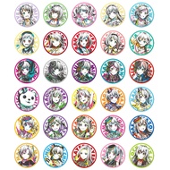 BanG Dream Anime Poppin' Party Afterglow Pastel Palettes Roselia Hello Happy World RAISE A SUILEN 50mm Game Badge Brooch