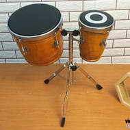 Ketipung Gendang Tabla Dangdut Black Leather Bonus Stand Jagrak
