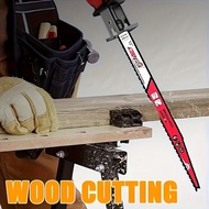OECLUB 3pcs Bi-Metal Reciprocating Saw Blades 6" for Wood with Nails Heavy Duty Demolition Saber Saw