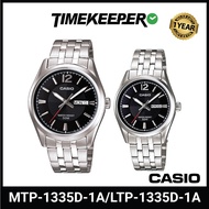 Casio Couple Set LTP1335D/ MTP1335D Series/ LTP-1335D-1A/ LTP1335D-1A/ MTP-1335D-1A/ MTP1335D-1A Wat