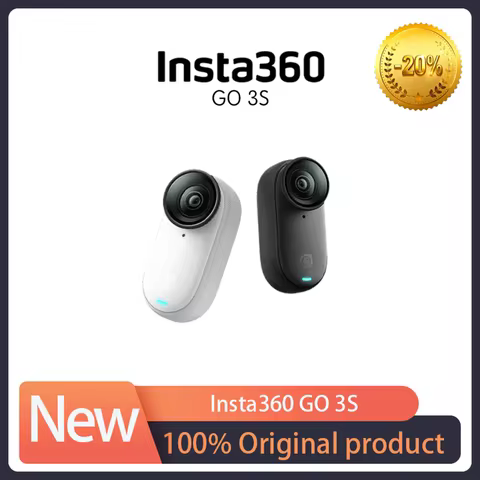 Insta360 GO 3S 4K Thumb Camera Vlog Ride for Friends