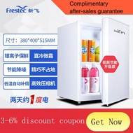 mini fridge Double Door Mini Refrigerator for Transportation Collision Or Flaw Household Refrigerator Office Frozen Tea