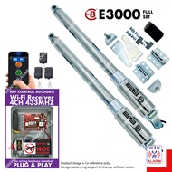 E8 E3000 620MM ( 4CH 433MHZ WA3 ) ( SET ) SWING ARM AUTOGATE HEAVY DUTY DREAM ARM AUTO GATE SYSTEM