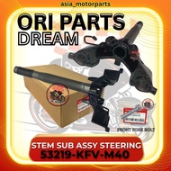 EX5 DREAM HP STEM STEARING TFORK STEERING STEM T FORK STARING ABSORBER DEPAN FRONT 53219-KFV-M40