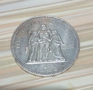 法國 Liberty Égalité Fraternité 銀幣