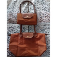 LONGCHAMP Bag longchampWanita Cognac LOriginal