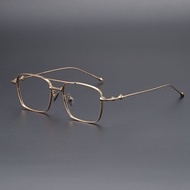 FIRADA 2025กรอบ Bifar ไทเทเนียมแท้สำหรับผู้ชายผู้หญิง1911-C แฟชั่นย้อนยุคหรูหรา