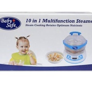 baby safe 10 in 1 multifunction steamer