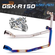 Para SUZUKI GSX-S150 Motorcycle Middle Connect Pipe Slip sa Modified Tube Exhaust pipe Elbow Link