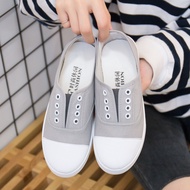 Women Casual Canvas Shoes Ladies Fashion Trainers Low Top Slip on Sneaker for Outdoor Street Work ZD
